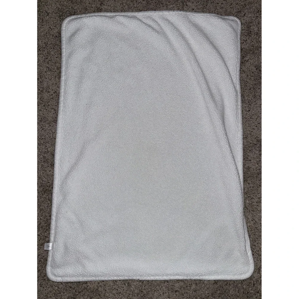 Carter's‎ Baby Blanket 30x40 Ears blue bear Sherpa Baby Blue